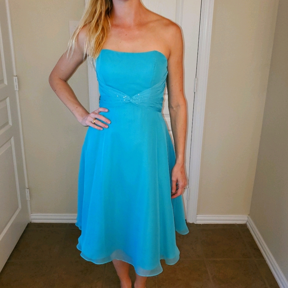 Strapless dress